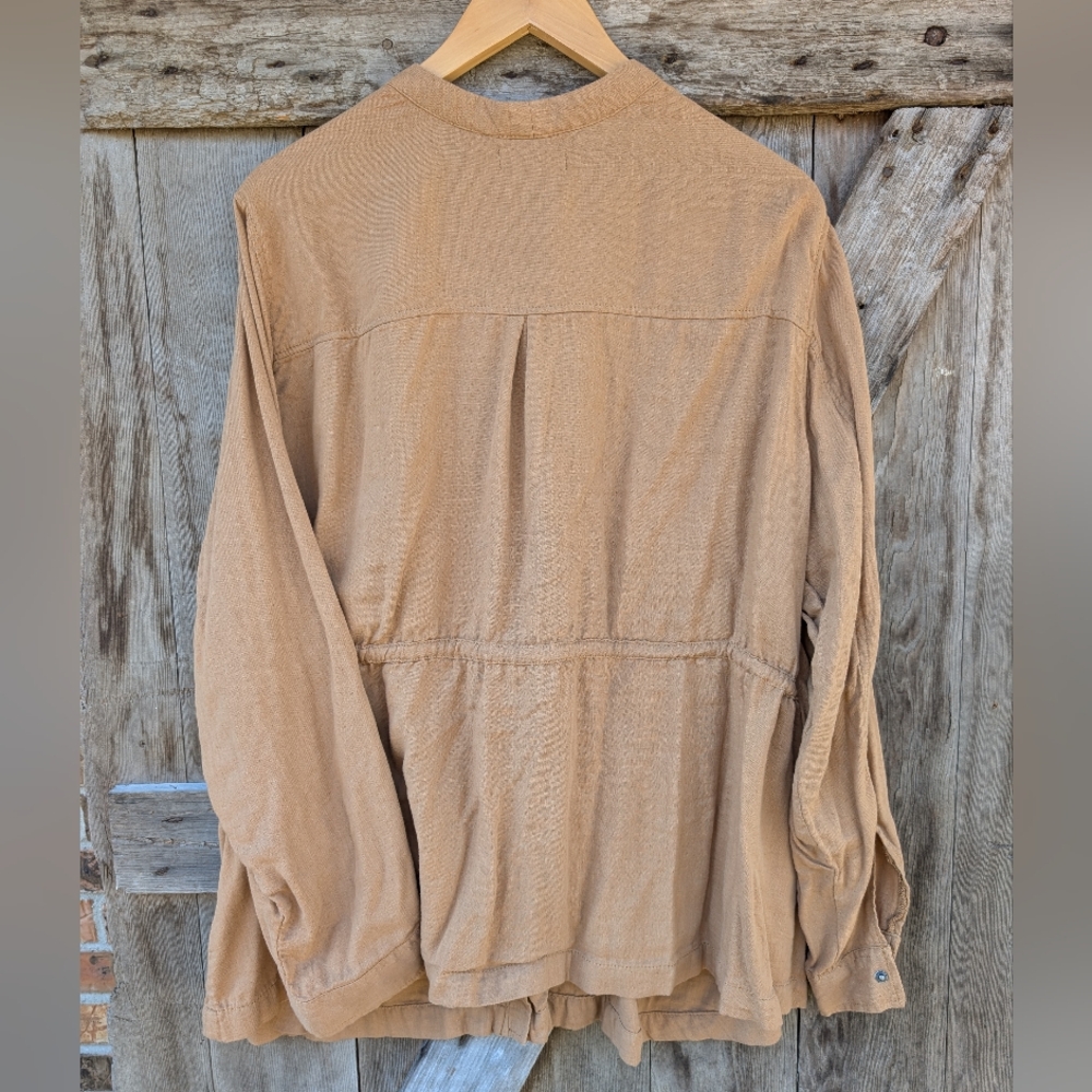 Torrid Lightweight Utility Jacket in Light Brown - Picture 4 of 5